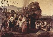 Francesco Hayez The Refugees from Parga oil painting on canvas